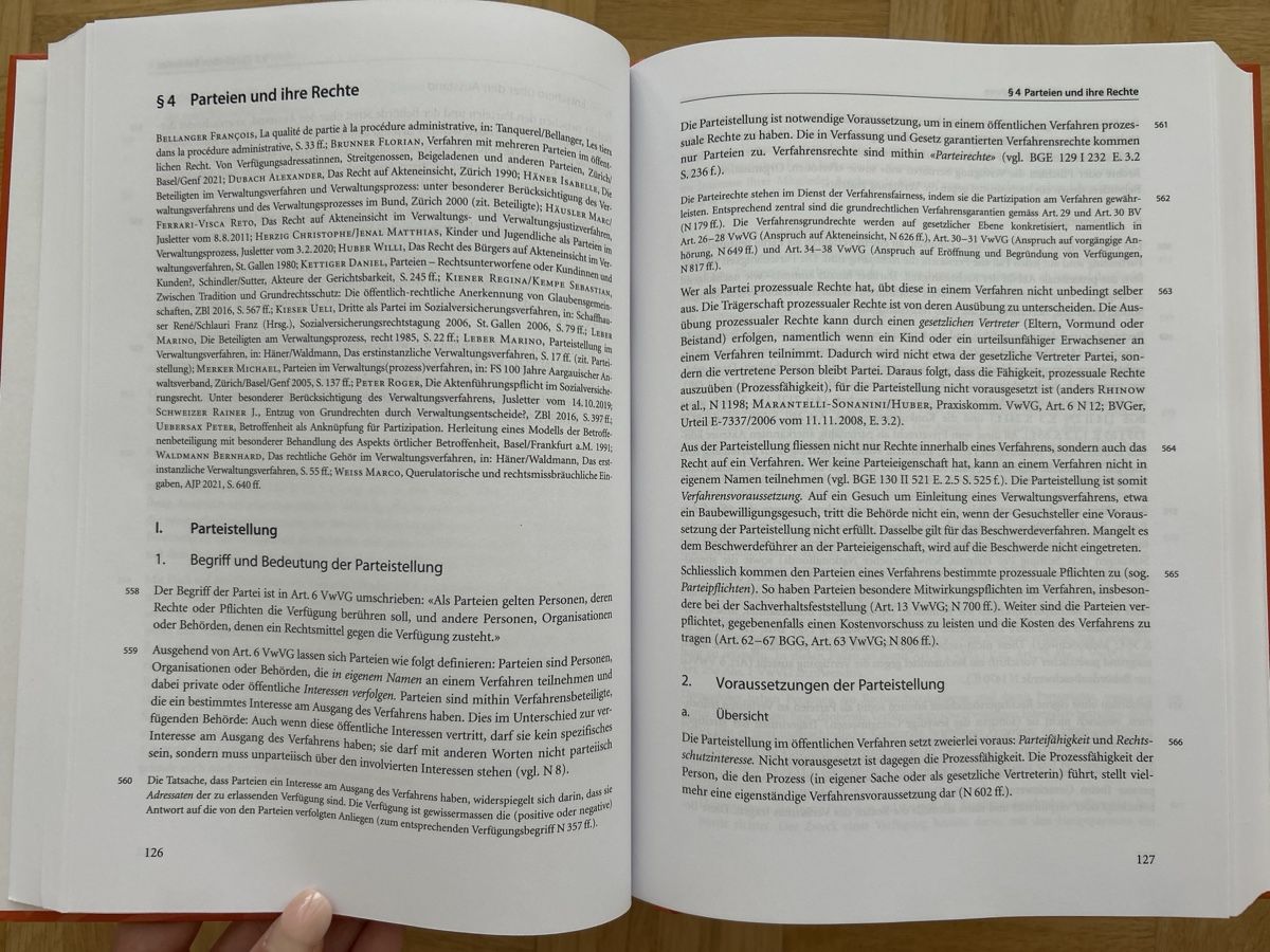 Libri: Öffentliches Verfahrensrecht – Nuovo (secondo la descrizione) da Sissach venduto da tasila01 2