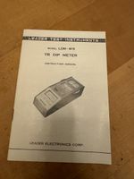 Dip Meter