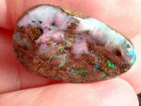 Pietre preziose: Aussergewöhnlicher Australischer Boulderopal – Nuovo e nell'imballaggio originale da Bärau venduto da thunja 6