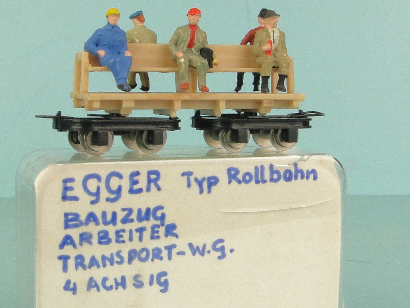 Egger-Bahn Modellini di ferrovie: Egger-Bahn H0e Bauzug – Usato da Bülach venduto da cann11