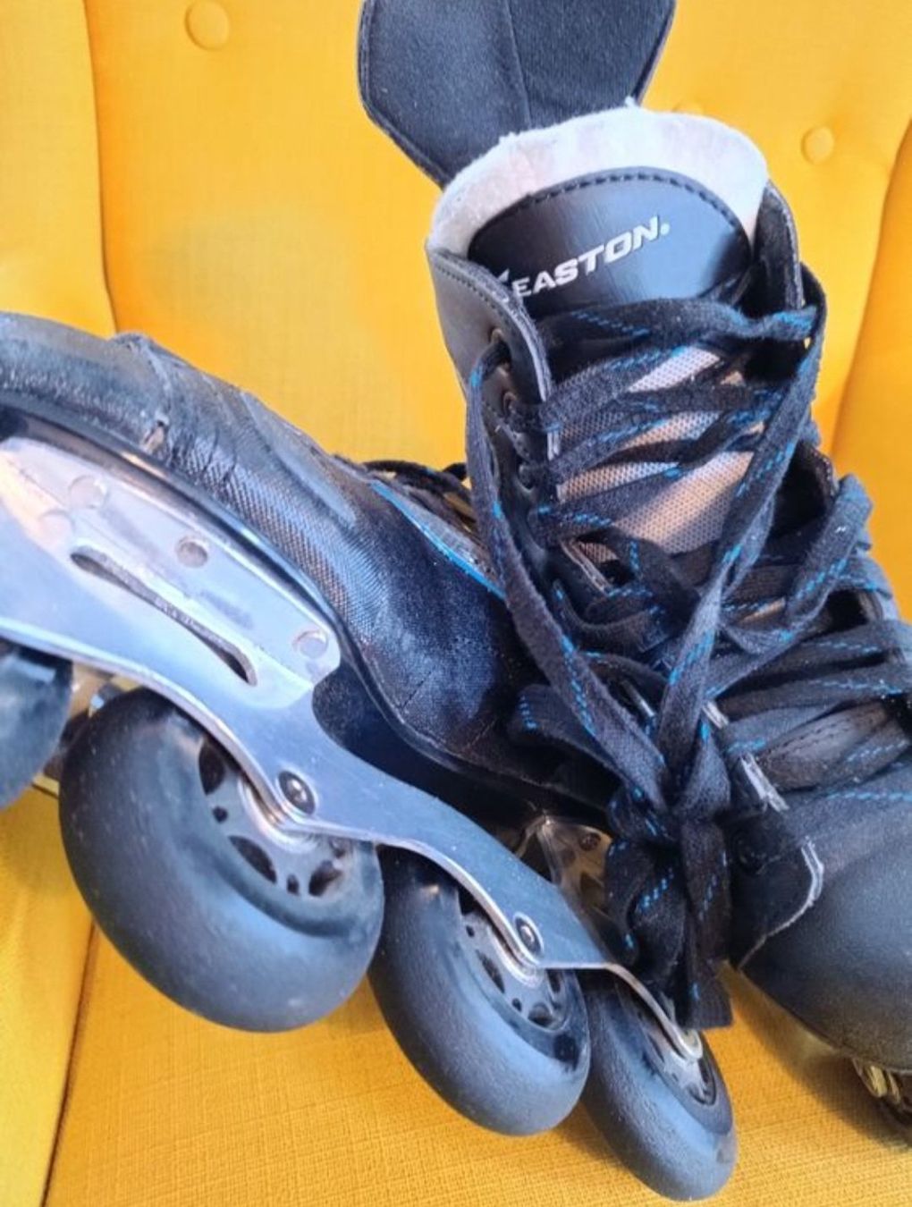 Easton Pattini in linea & Pattini a rotelle: Easton Inline Skates, Rollschuhe, Grösse 42 – Usato da Vogelsang AG venduto da villa9 5