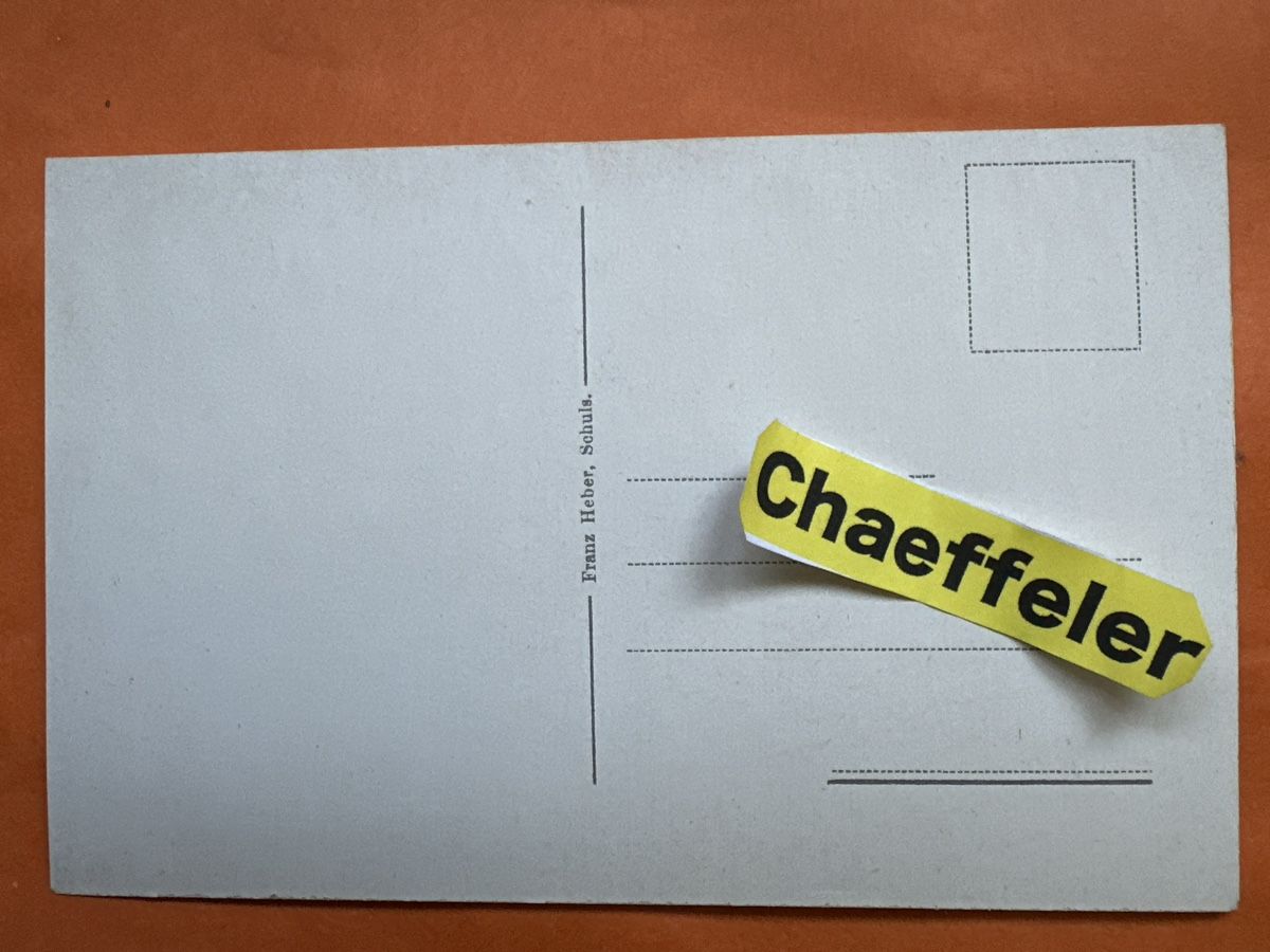 Cartoline postali: Originale alte Ansichtskarte von Bad-Scuol, Graubünden, – Usato da Zürich venduto da Chaeffeler 1