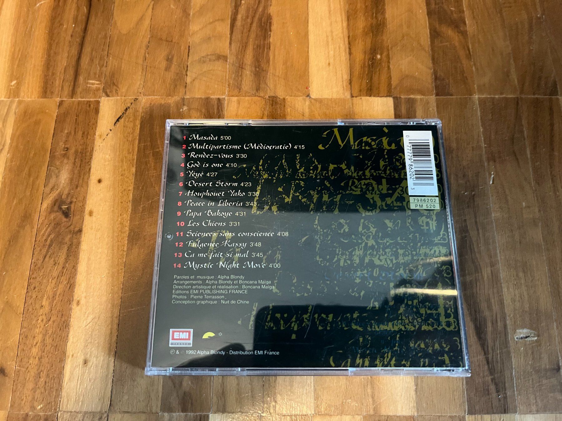 CD: Alpha Blondy - Masada – Usato da Zürich venduto da Patrao01 2