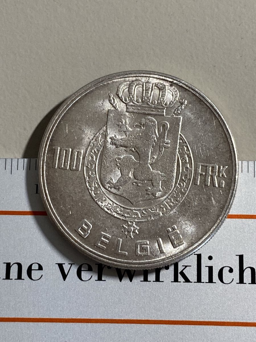 Tutti le monete: Belgique - 100 francs - 1949 AG  – Usato da Payerne venduto da Mike1682 3