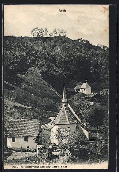 Cartes postales: AK Ranft, Blick zur Kirche – D'occasion à Berlin par bartko-reher