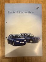 VW Golf Generation Prospekt 2000 oder 2001!