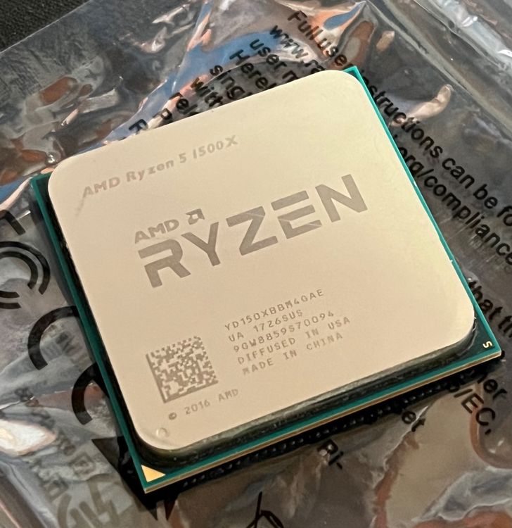 AMD Ryzen 5 1500X (Gebraucht) in Mönchaltorf für CHF 25 – mit Lieferung ...