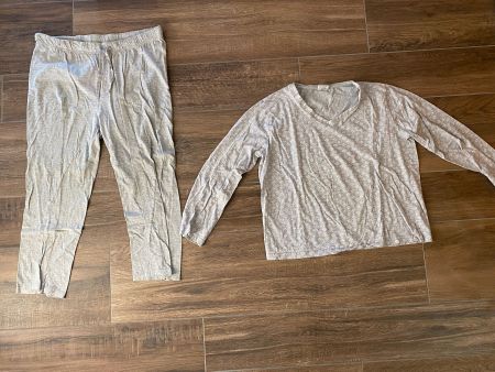 Moonline Nightwear Pyjama Set grau Gr. L / 44 - 46