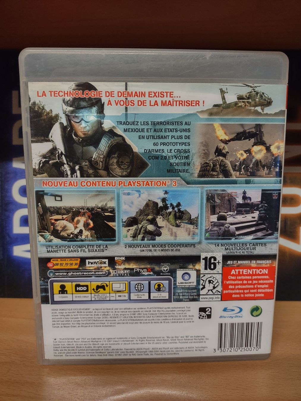 Sony Giochi: Ghost Recon 2: Advanced Warfighter PS3  – Usato da fribourg venduto da GameSpot 1