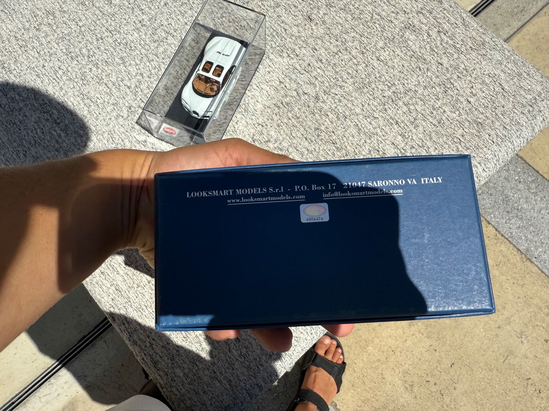 LookSmart Modellini d'auto: Looksmart LS494A 1:43 Bugatti Chiron Sky View NO MIRROR – Difettoso da Chiasso venduto da Carrara-Modellismo 5