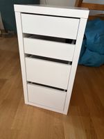 MICKE Schubladenelement auf Rollen, weiß, 35x75 cm