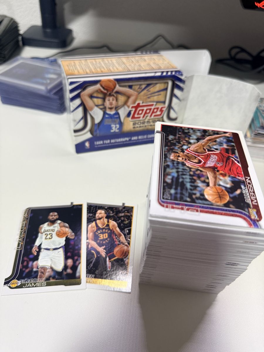Topps Carte collezionabili: Topps NBA 25-26 – Nuovo (secondo la descrizione) da Pomy venduto da Asw.luxury 1