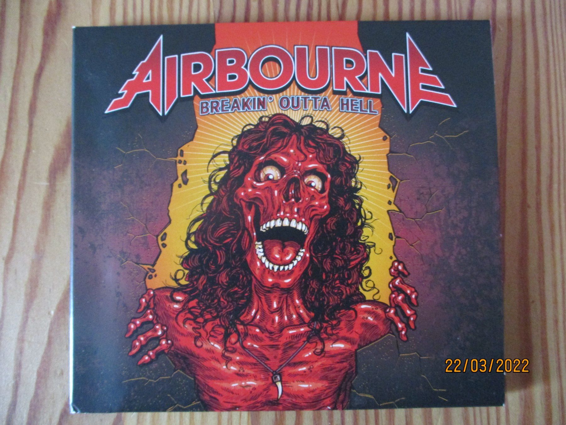 CDs: Airbourne  --   Breakin' Outta Hell - Limited Mintpack – Gebraucht aus Liestal von Disc-Point