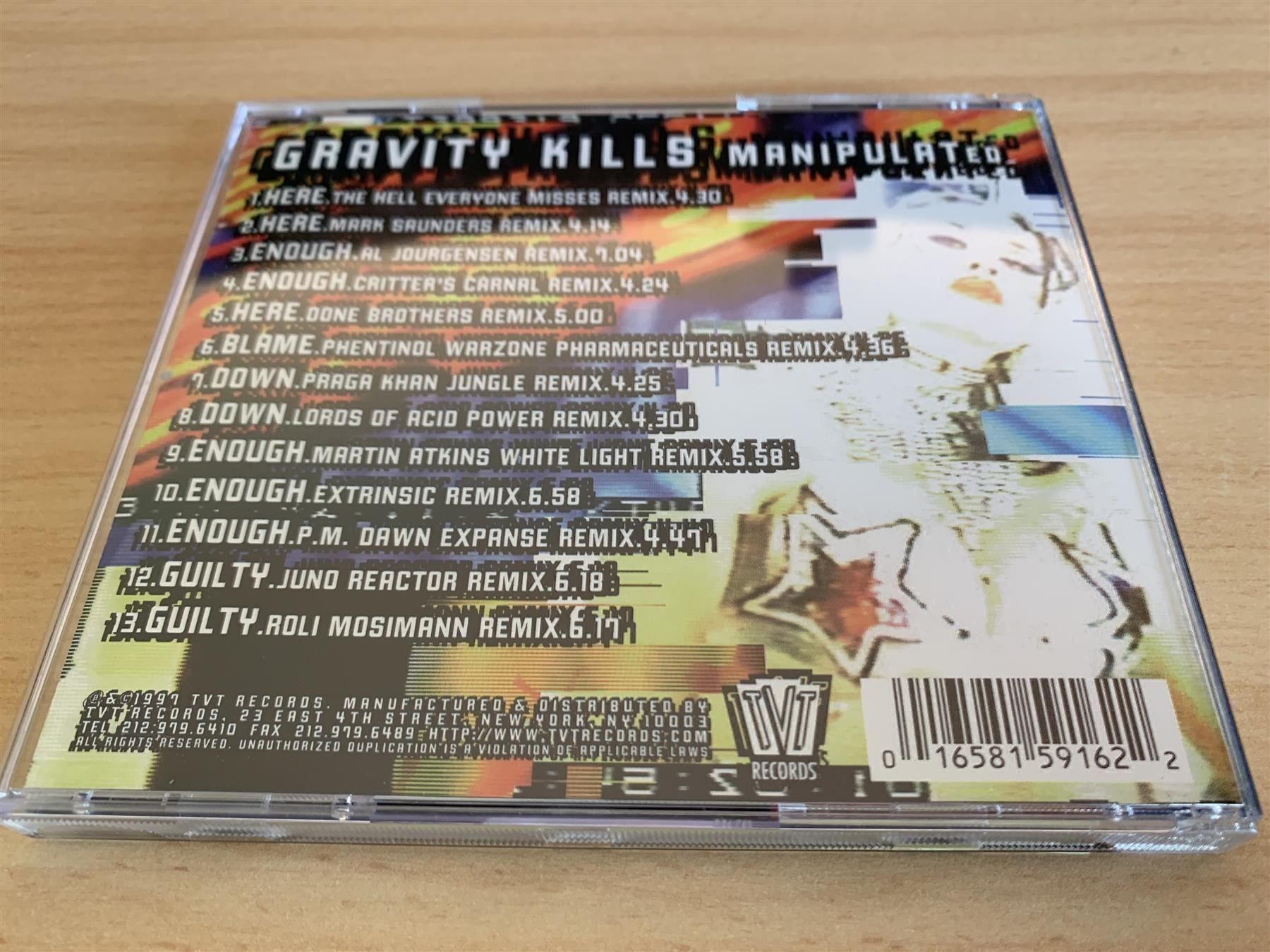 CD: Gravity Kills – Manipulated – Usato da Rikon im Tösstal venduto da Alpenmutz 1