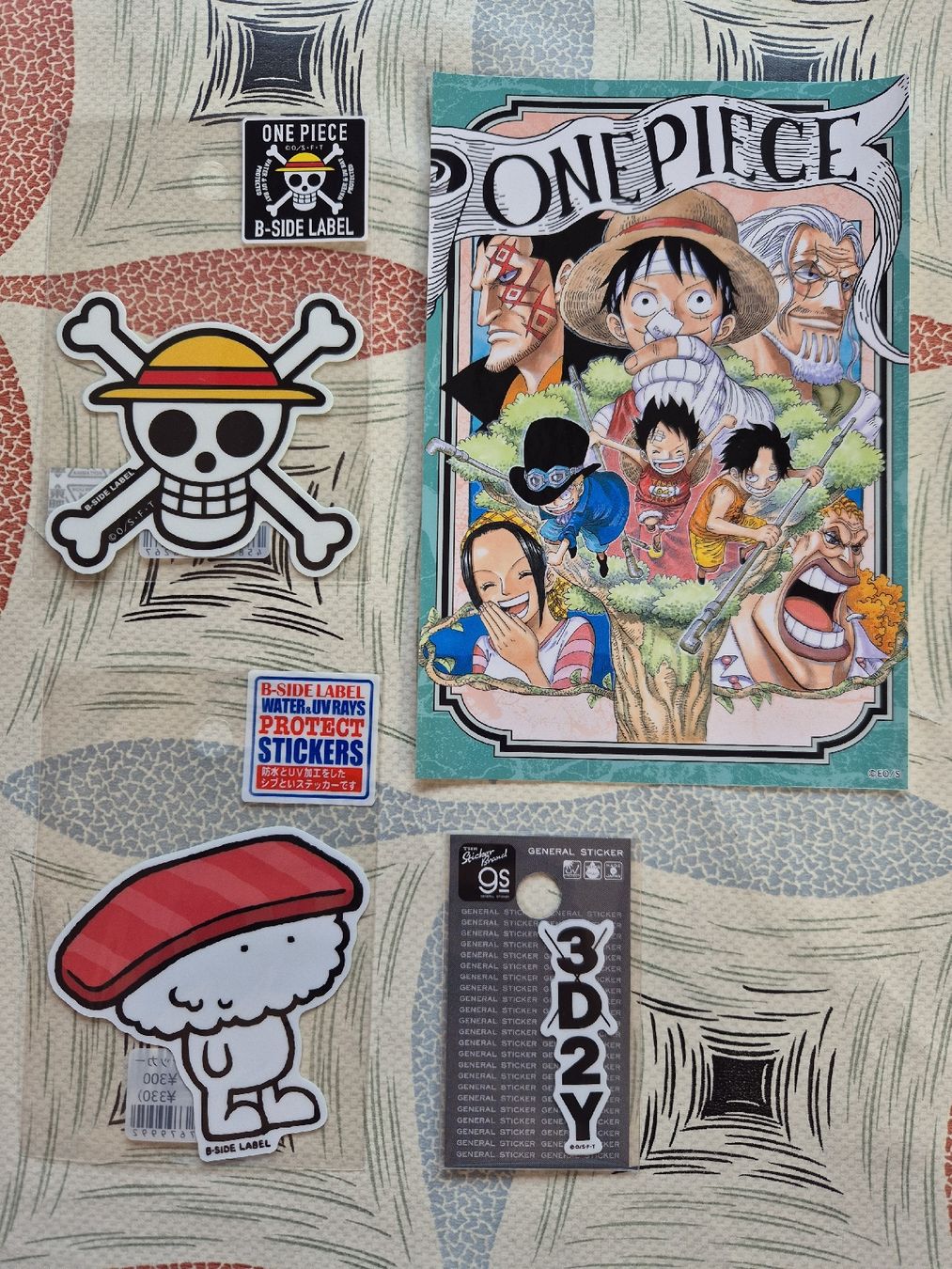 Sticker: One Piece Sticker neu – Nuovo (secondo la descrizione) da Winkel venduto da comeyerli