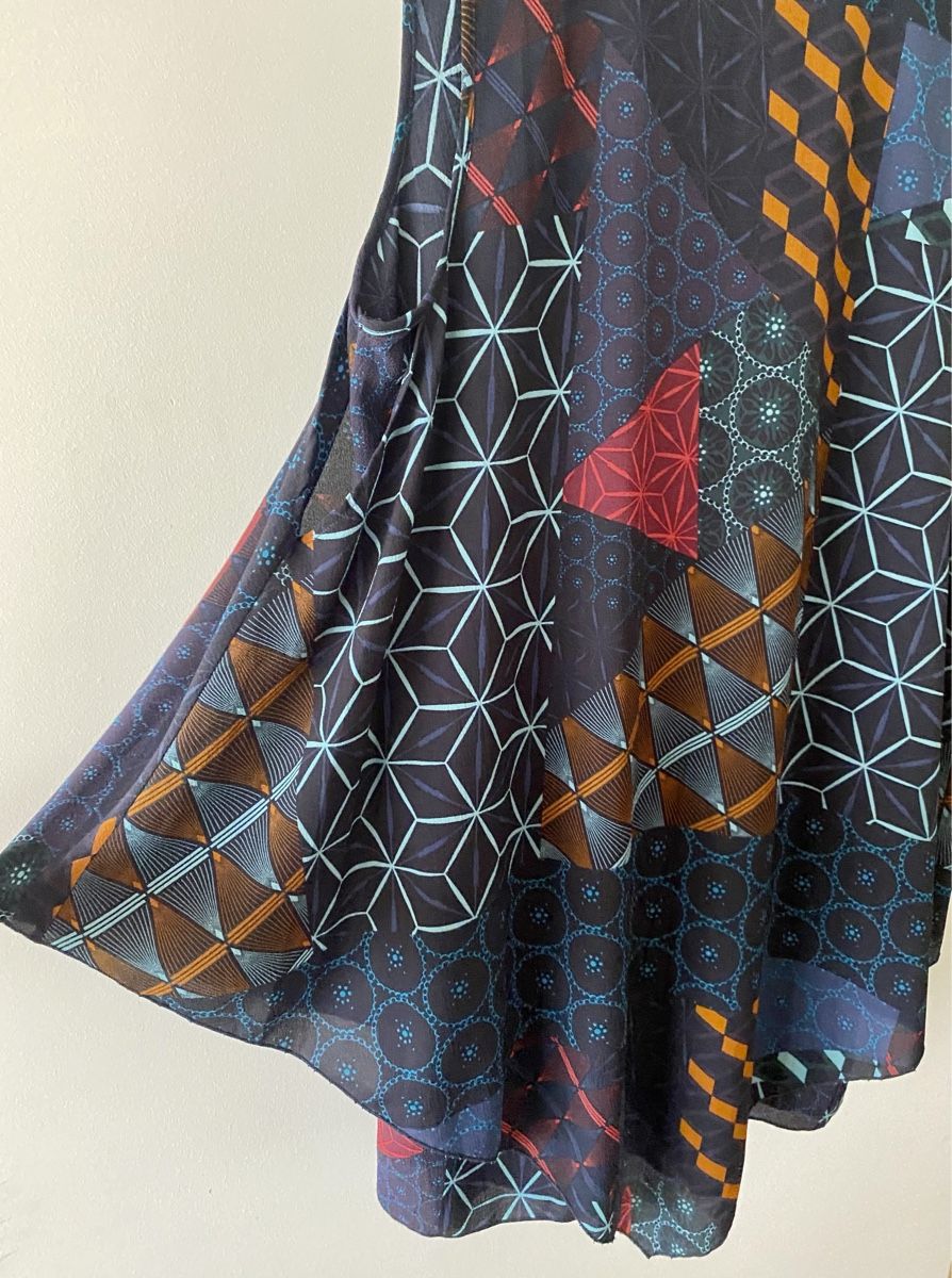 Desigual Vestiti: Desigual Minikleid/Gr.44/Farbenfrohes Patchwor-Design – Usato da Jona venduto da Flamingoo