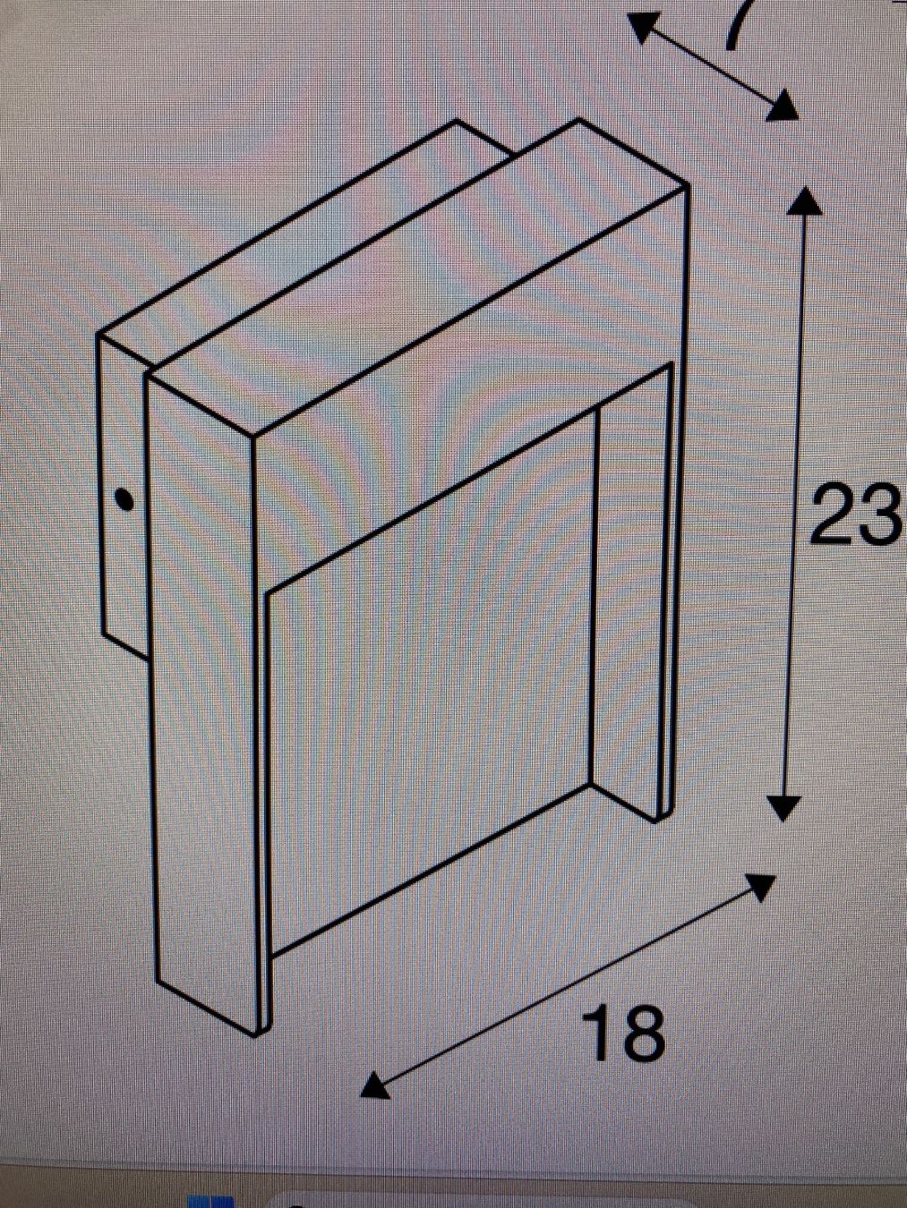 Lampade: Luminaire applique extérieure de marque SLM "Flatt sensor" – Usato da Pully venduto da jfchallet 2