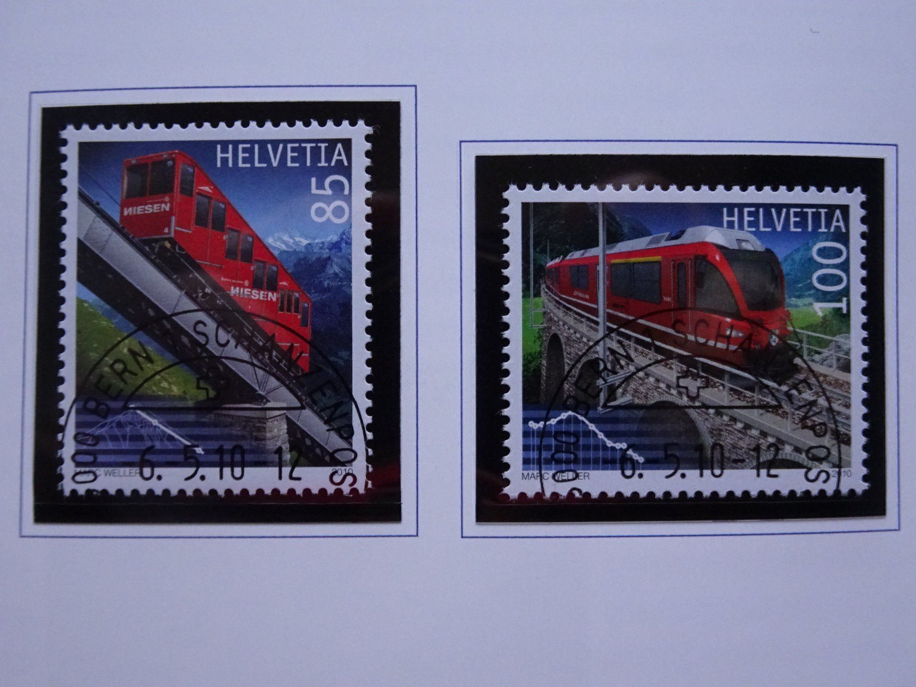 Tous les timbres: 2010 – Neuf (Voir description) à Aadorf par Chnorli-Furz