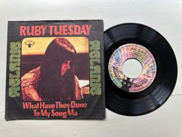 MELANIE tolle Single Kult Top Ruby tuesday ROLLING STONES