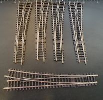 MÄRKLIN: LOT SCHLANKE RECHTSWEICHEN