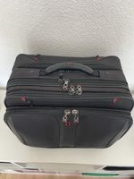 Schwarzer Wenger Rollkoffer Reisetasche Top Zustand