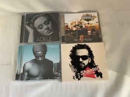 CDs Paket: Adele, Shantel, Overlast, etc. 8 Stk.