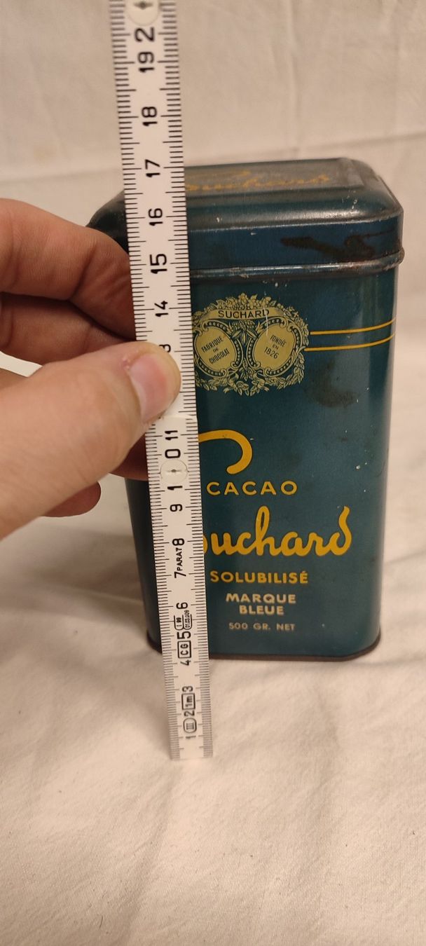 Suchard Barattoli: Wunderschöne alte Blechdose von SUCHARD CACAO 16 cm – Usato da Gelterkinden venduto da MYSTOREFORYOU4460 7