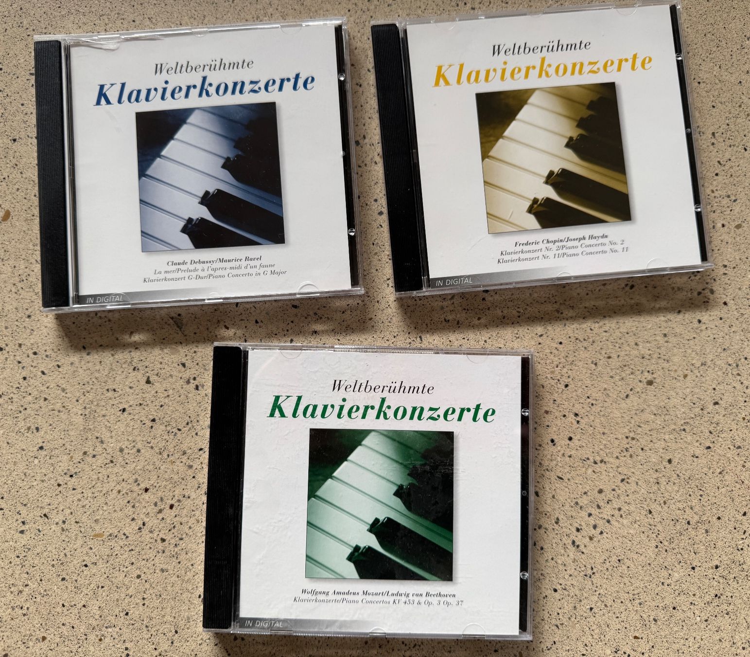 CD & DVD vergini: 3 CD Klavierkonzerte – Usato da Zürich venduto da Octopus-275