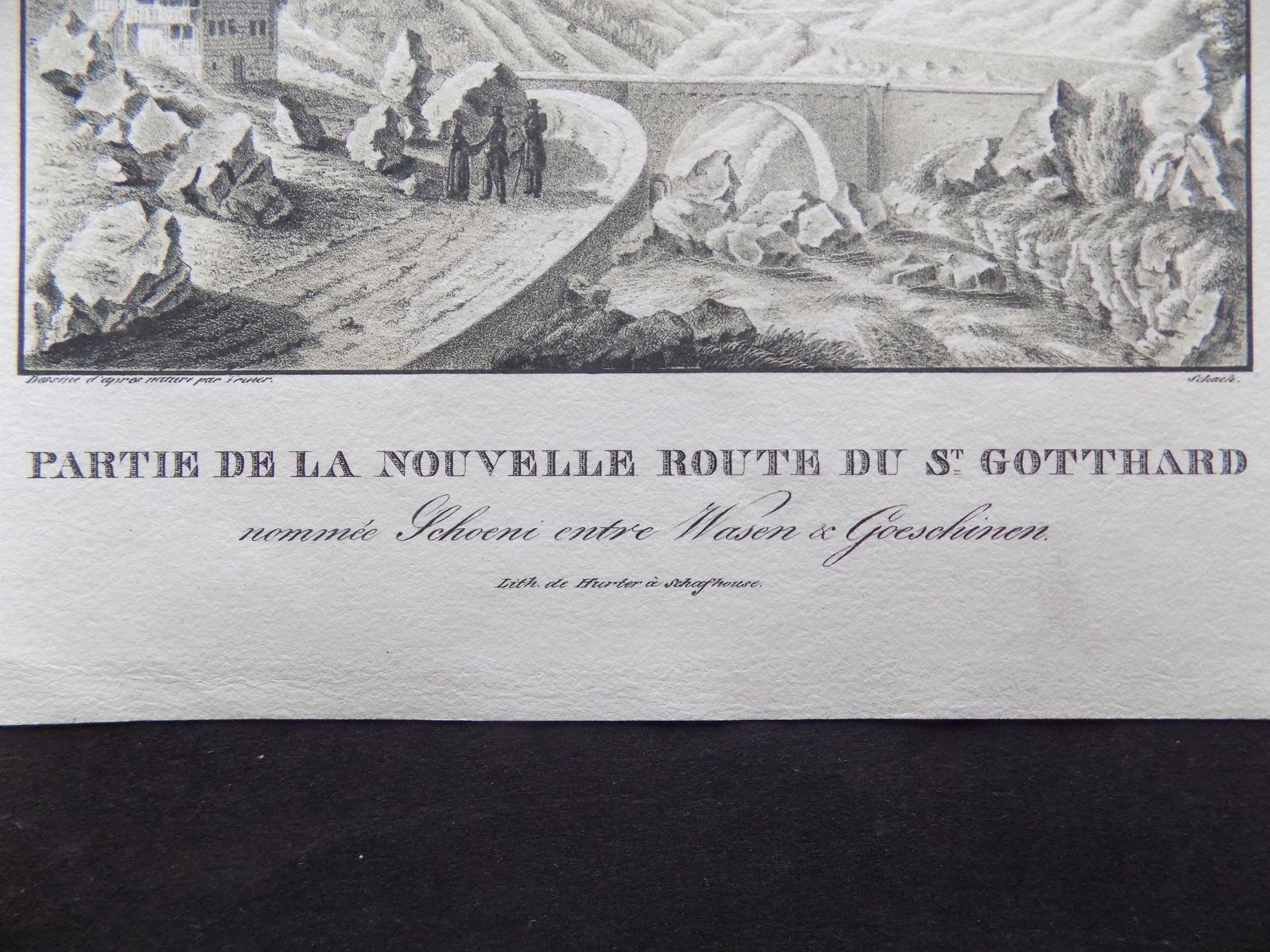 Gravures: Schöni Wassen Göschenen – D'occasion à Risch par Rischli15 2