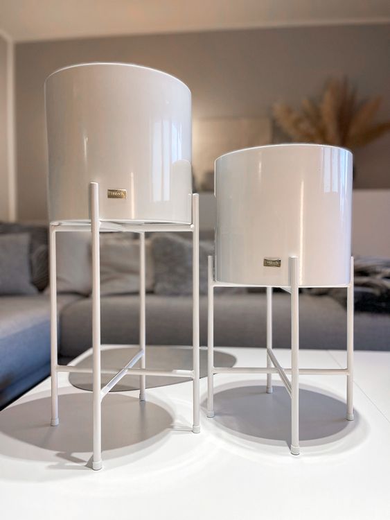 Hübsch Interior Pflanztopf mit Gestell 2er Set Kaufen auf Ricardo