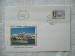 1989 FDC 2000 Jahre Grosser St. Bernhard SBK 774