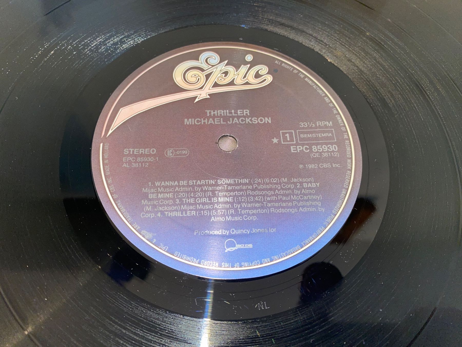 Dischi in vinile: Michael Jackson - Vinyl / 2 Alben 'Thriller' & 'Bad' – Usato da Rotkreuz venduto da mia_dc2r 5