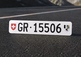 GR Autonummer/Kontrollschild