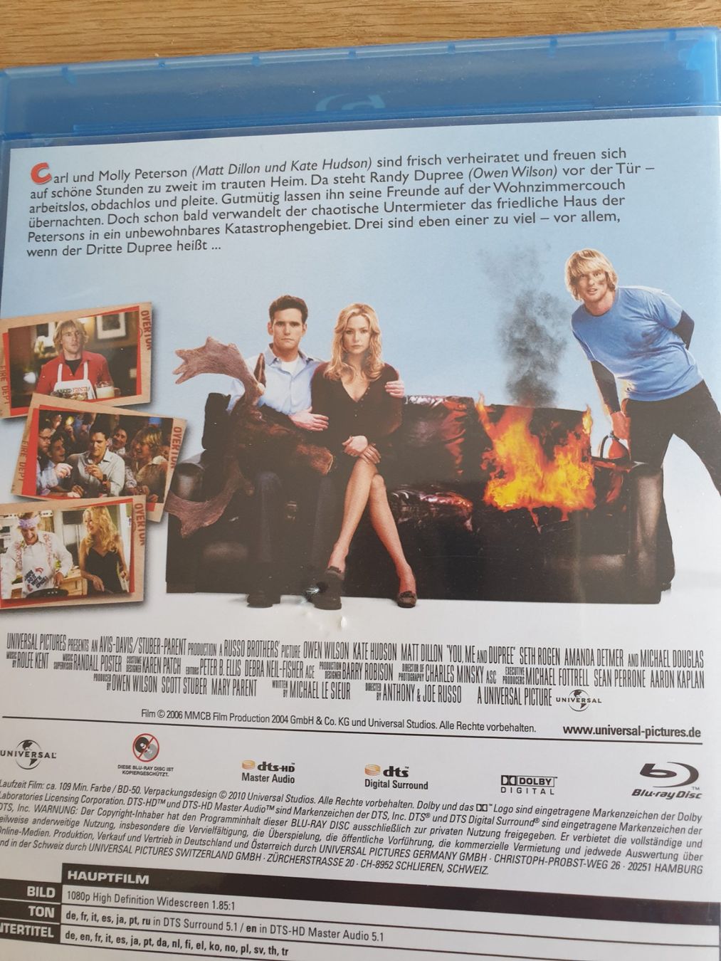 Tutti i DVDs: Ich, du und der Andere – Usato da Moosseedorf venduto da Feinbein 1