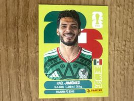 Panini FIFA WM 2026 Sticker Raúl Jiménez MEX 17
