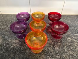 Eisgläser - ice cream glasses 7x