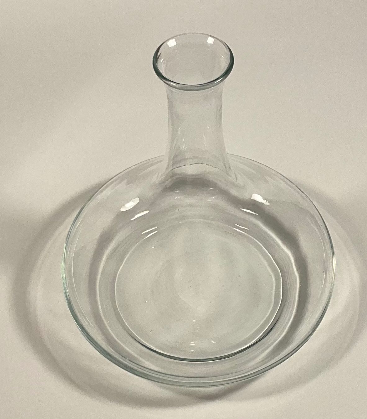 Caraffe: Dekanter Karaffe aus Glas, schlicht – Usato da Zürich venduto da Bill.lee 2