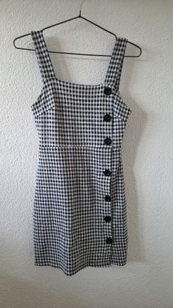 New Look Petite Kleid schwarz-weiss Grösse 34