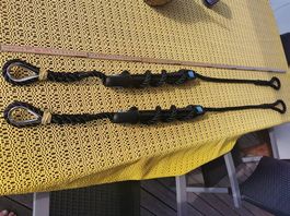 2 Stk Festmachertau mit Ruckdämpfer L145cm