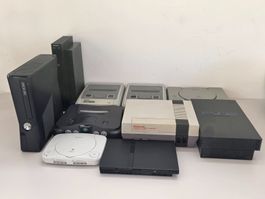 Konsolen Sammlung - Nintendo - XBOX - Playstation - 18 Stück