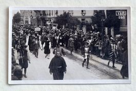 Aarau - Festumzug Schützenfest -  Strassenbahn