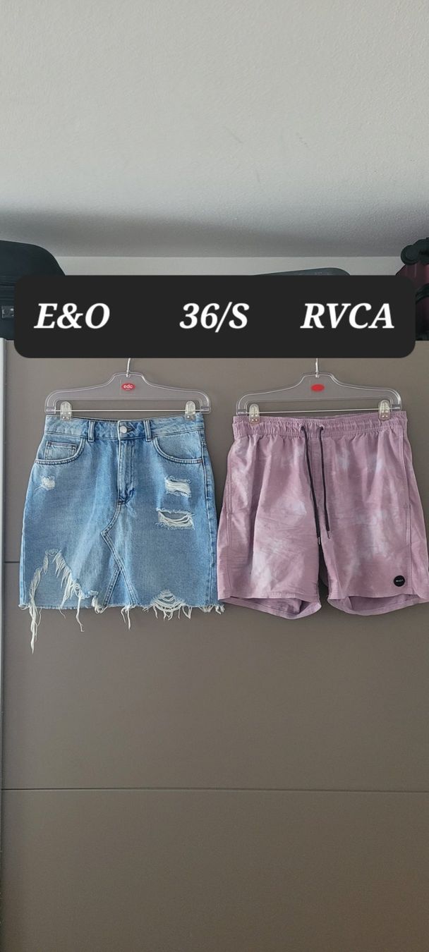 Gonne: Jupe  Even & Odo et Short RVCA taille 36/S – Nuovo (secondo la descrizione) da Vevey venduto da obi_n8zc
