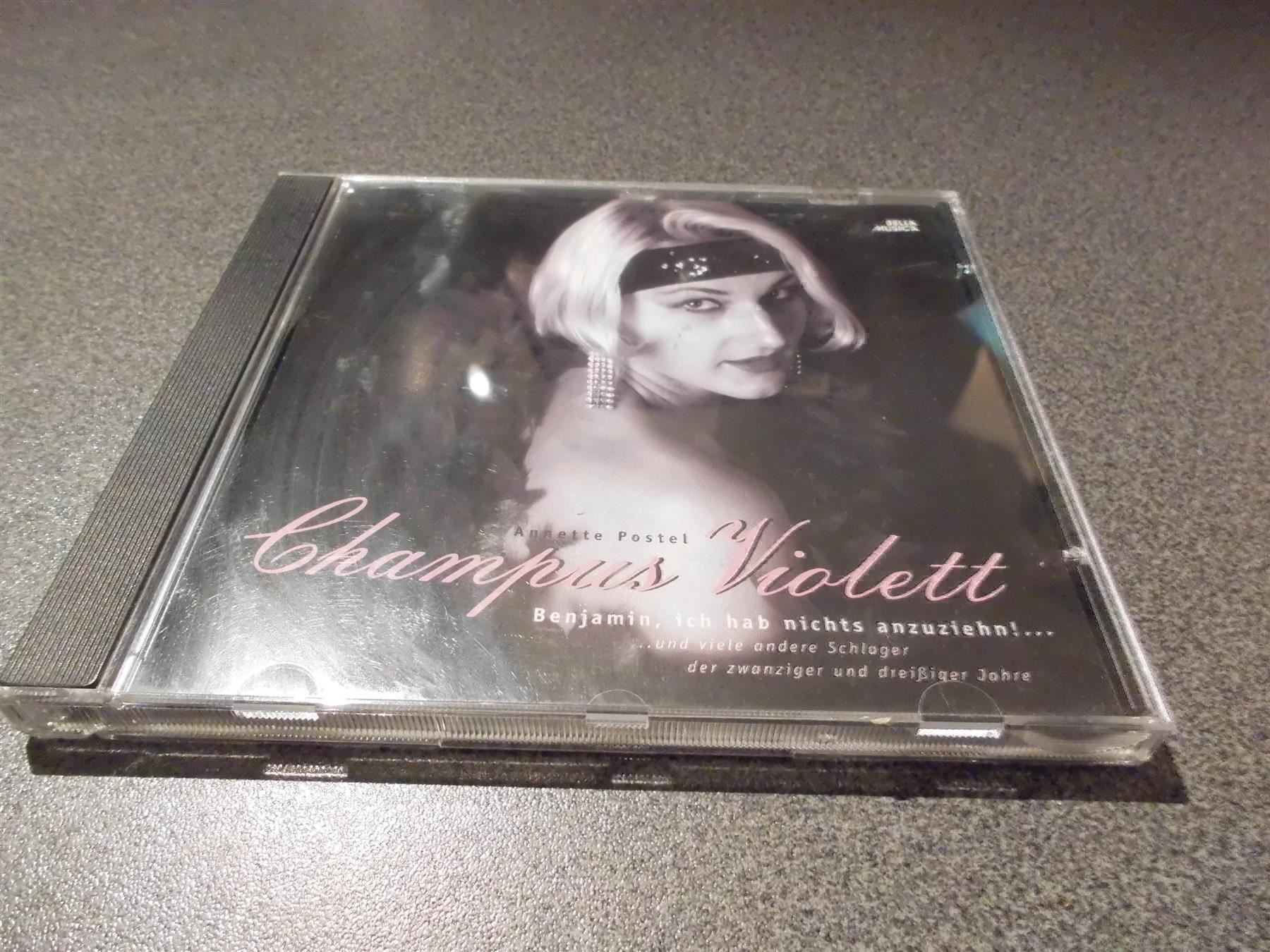 CDs: CD Champus Violett, Benjamin ich hab nic – Gebraucht aus Zürich von Motzkuh
