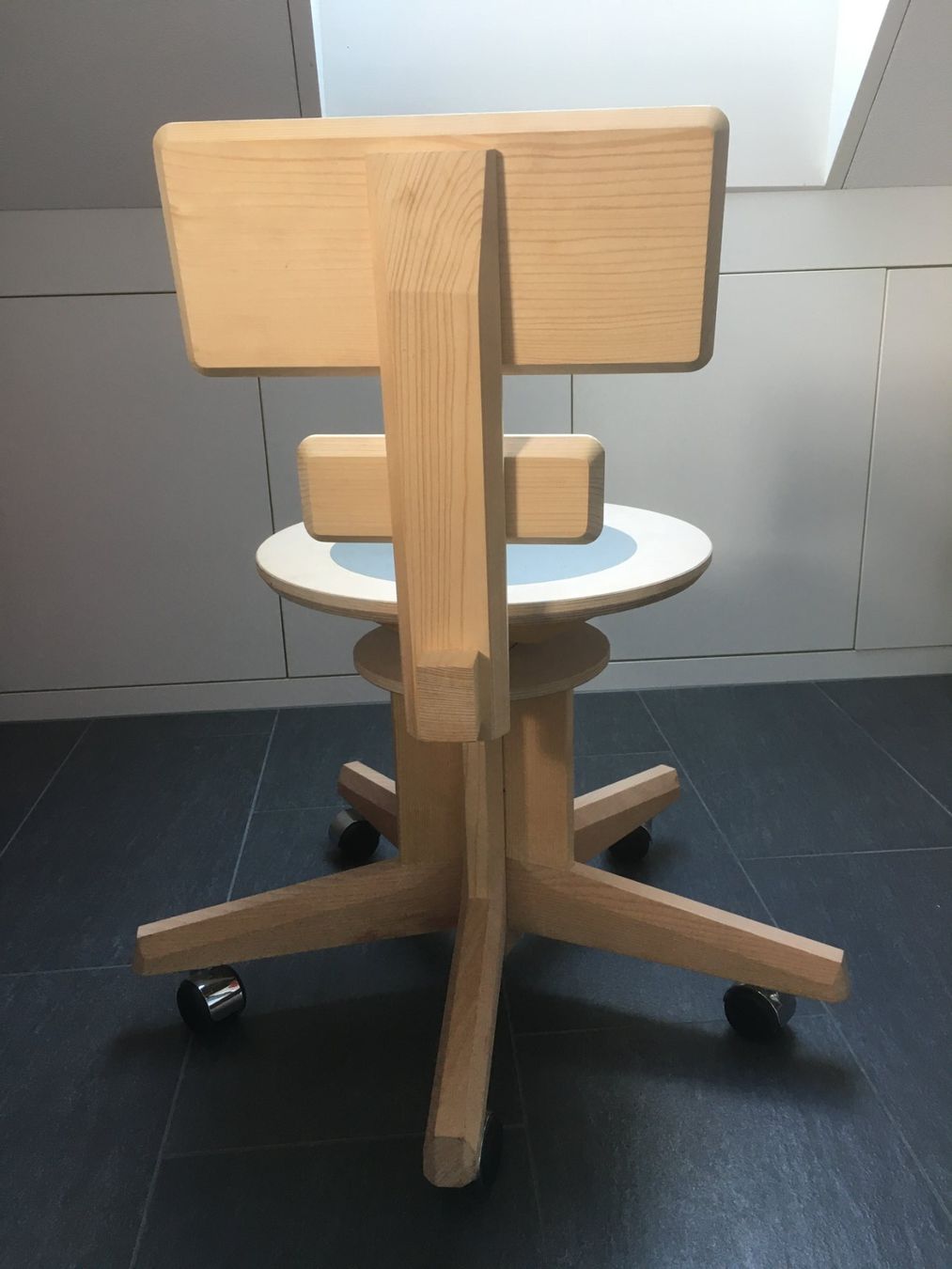 Sedie: Bürostuhl aus Holz mit Rollen – Nuovo (secondo la descrizione) da Neukirch (Egnach) venduto da Crank2 8