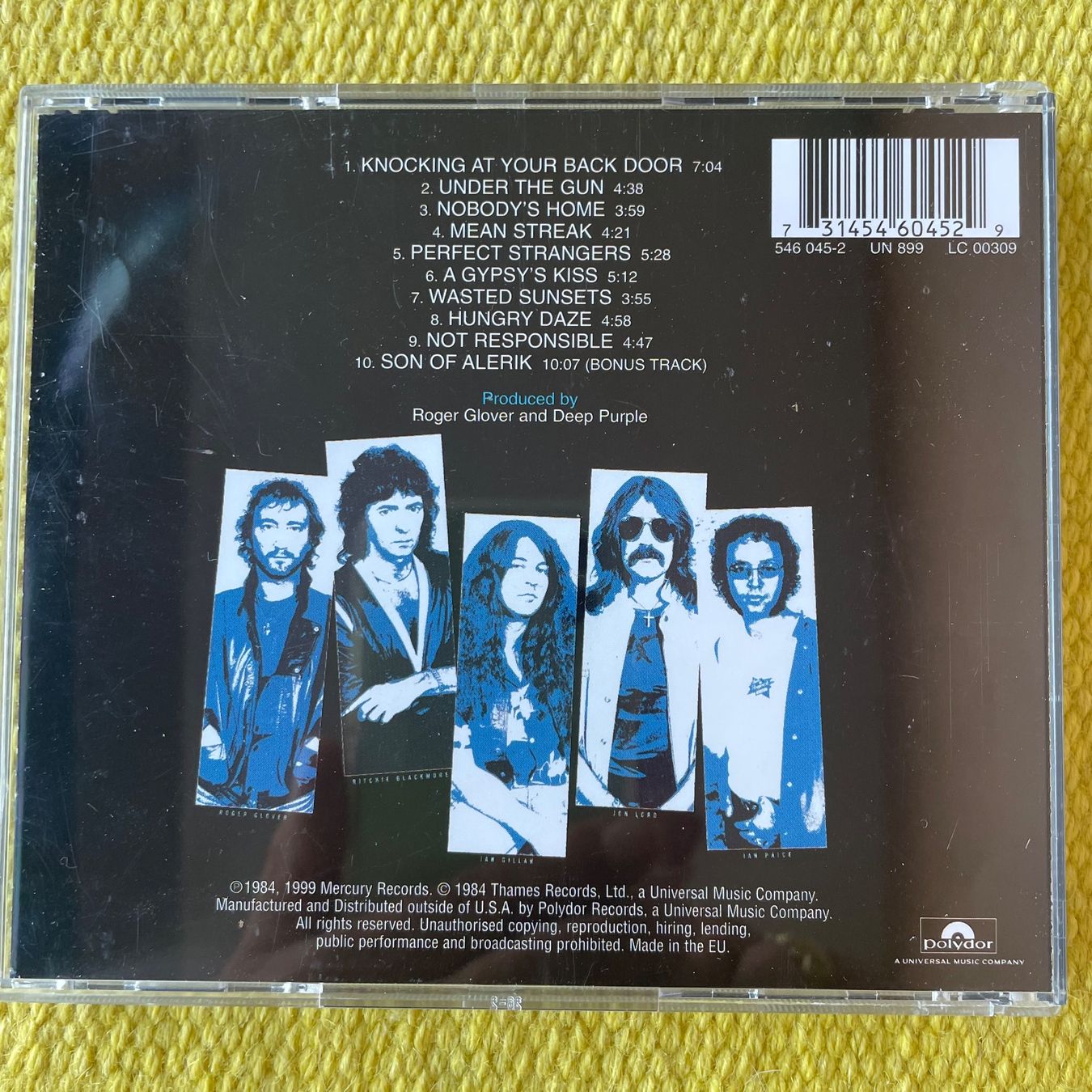 CD: DEEP PURPLE-PERFECT STRANGERS – Usato da Rorschacherberg venduto da CD-Roli 1