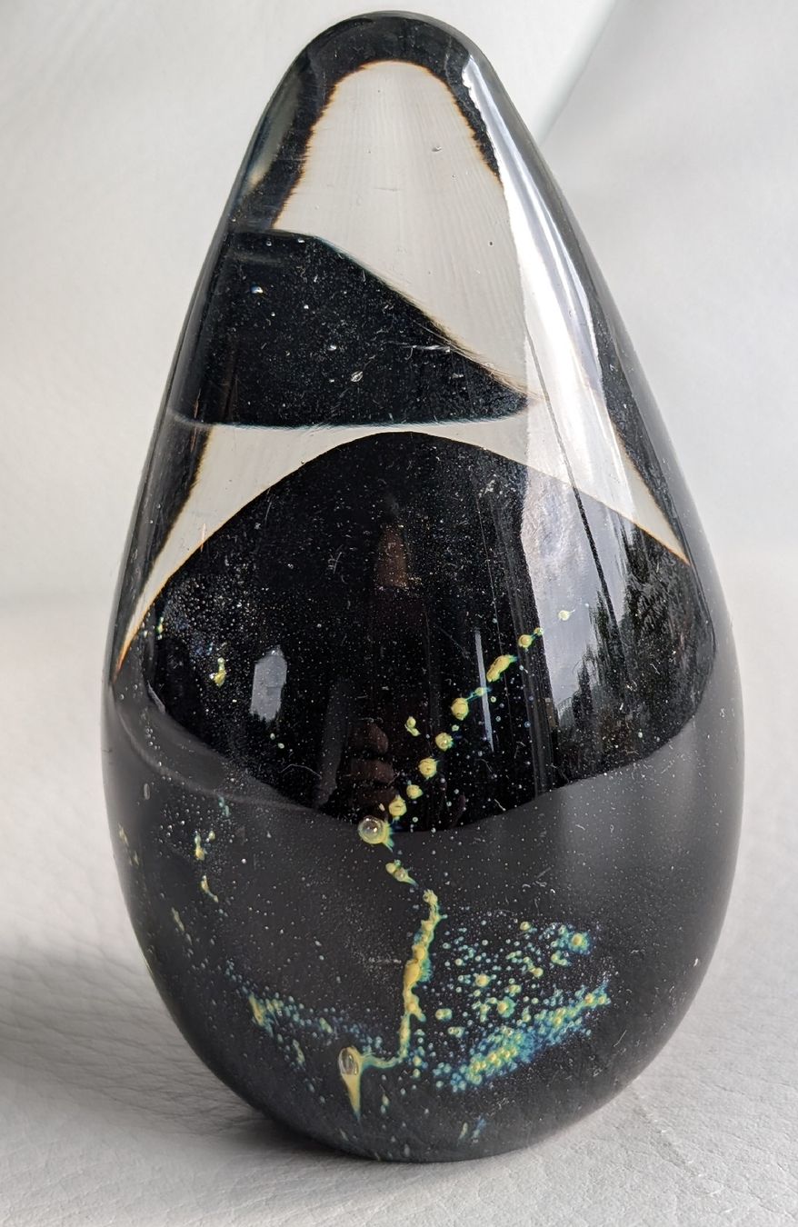 Alle Dekorationen: Phoenician Glass Malta, Briefbeschwerer, Eiform – Gebraucht aus Münsingen von Rehtre