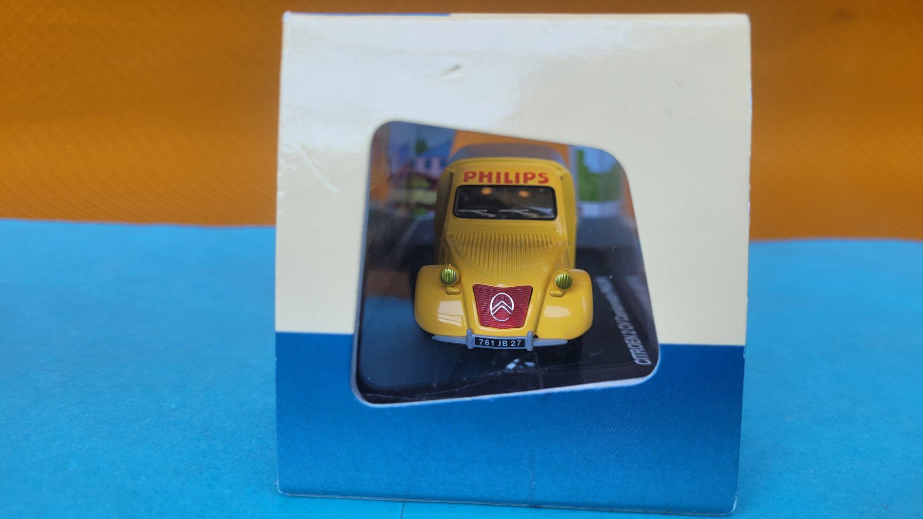 Citroën Modellini d'auto: Citroën 2CV fourgonnette Philips 1:43 Atlas – Nuovo (secondo la descrizione) da Domdidier venduto da Bimbo57 1