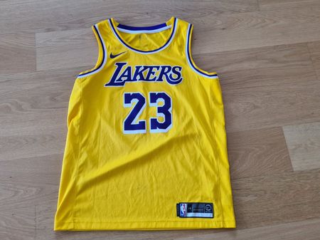 NBA LA Lakers Lebron James Trikot Jersey NIKE/ M
