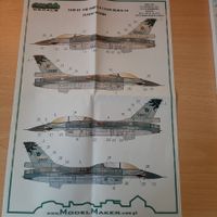 D 120 ... G.D. F-16 A/B Block 50 ... Model Maker ... Decal
