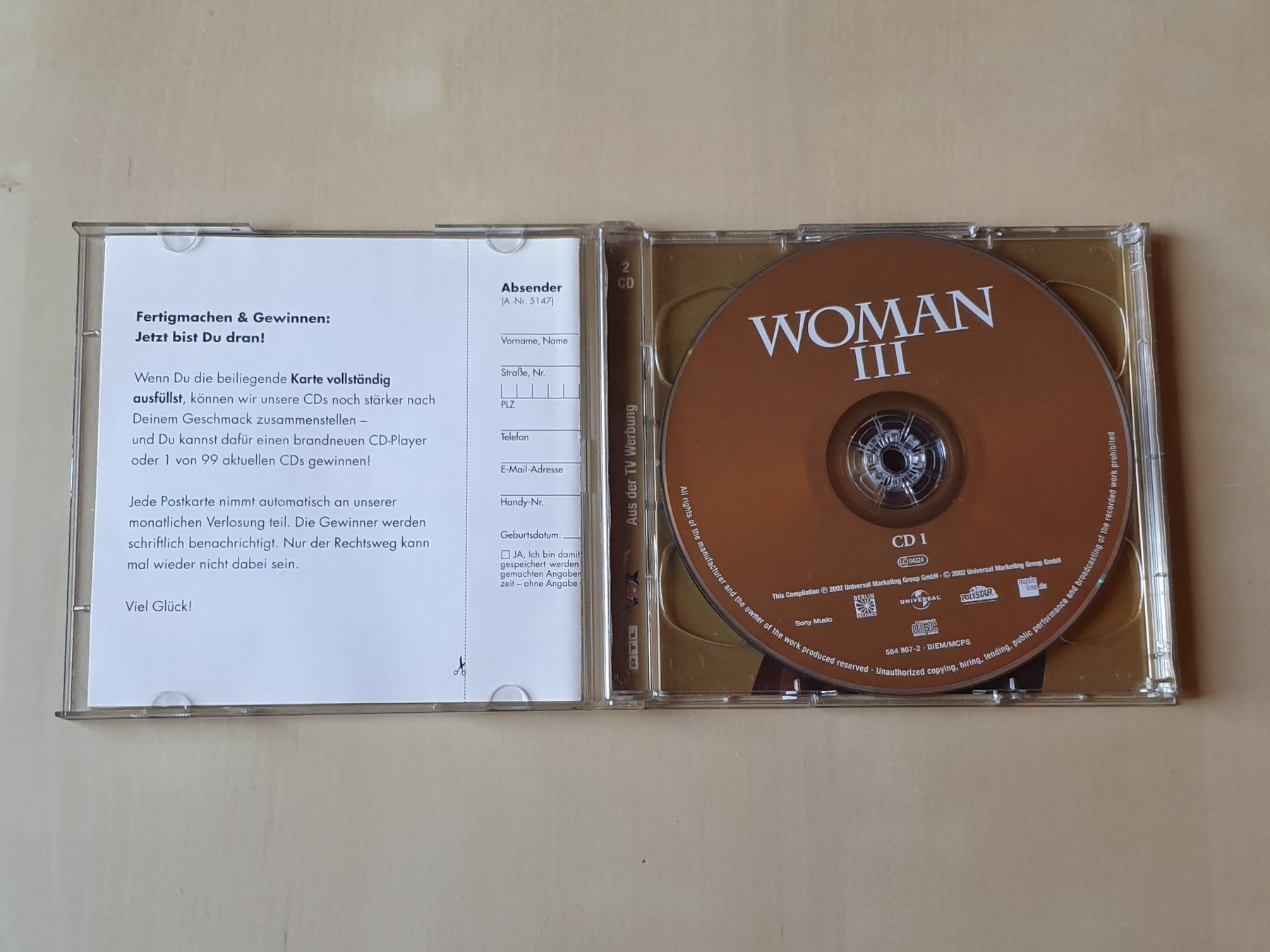 CDs: Woman III – D'occasion à Stansstad par collectorsshop 2